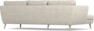 Madison Lux - 2-sits soffa med schäslong vänster - Beige