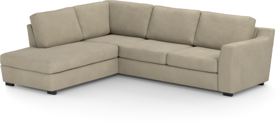 Friday - 2,5-sits soffa med divan vänster - Beige