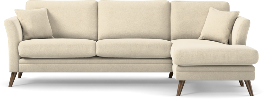 Eden - 2,5-sits soffa med schäslong - Beige