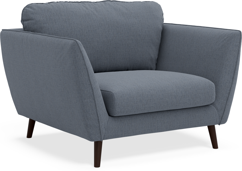 Madison Lux - Fåtölj, 70 cm - Blå