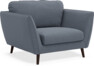 Madison Lux - Fåtölj, 70 cm - Blå