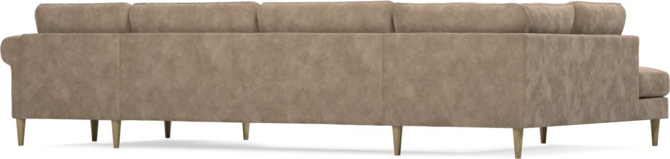 Bridge - 3-sits soffa med divan vänster och schäslong höger - Beige