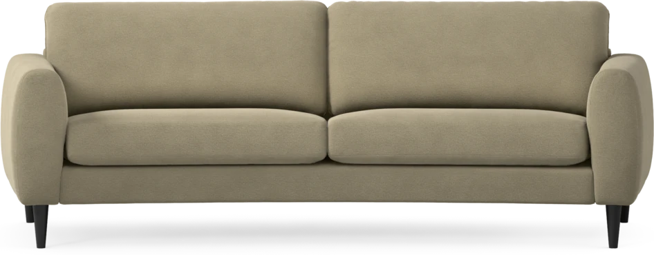 Bridge - 3-sits soffa svängd - Beige