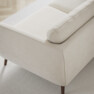 Madison Lux - 2-sits soffa med schäslong vänster - Vit