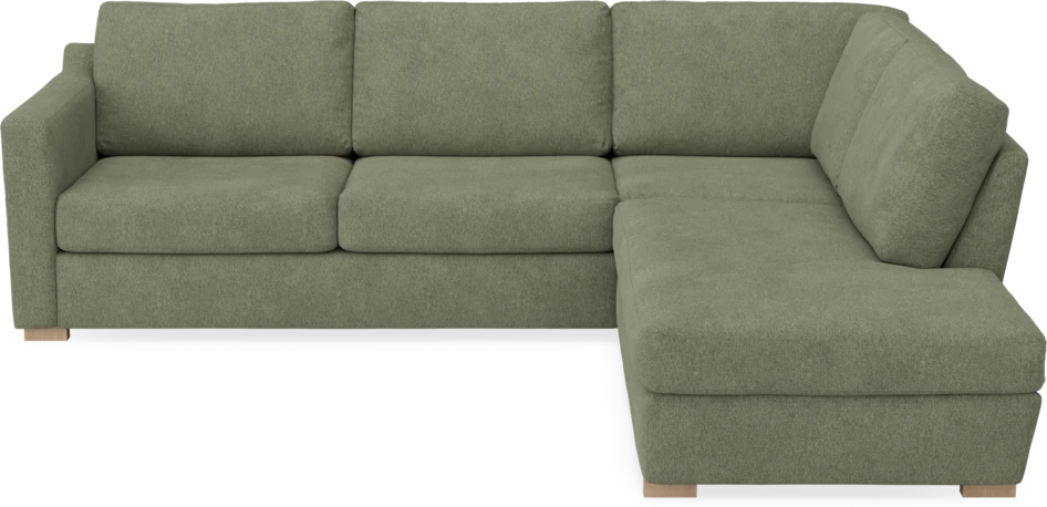 Friday - 2,5-sits soffa med divan höger - Vit
