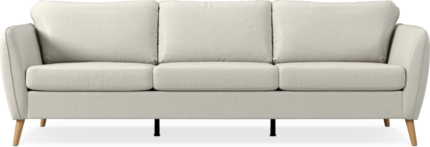 County - 3-sits soffa - Vit