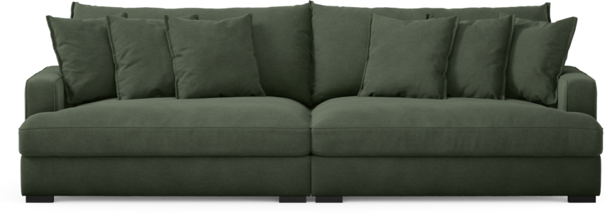 Rossi - 4-sits soffa - Grön