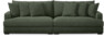 Rossi - 4-sits soffa - Grön