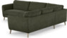 Bridge - Hörnsoffa, 3+2-sits - Grön
