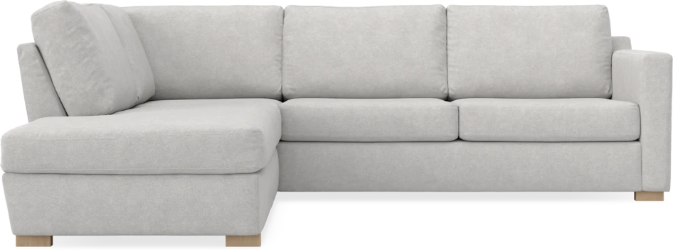 Friday - 2,5-sits soffa med divan vänster - Grå