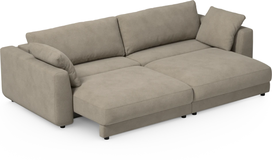 Amie - Bäddsoffa 4-sits - Beige