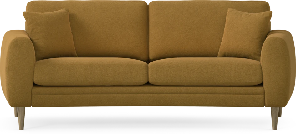 Eden - 2,5-sits soffa svängd - Gul