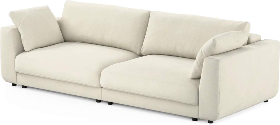 Amie - Bäddsoffa 4-sits - Vit