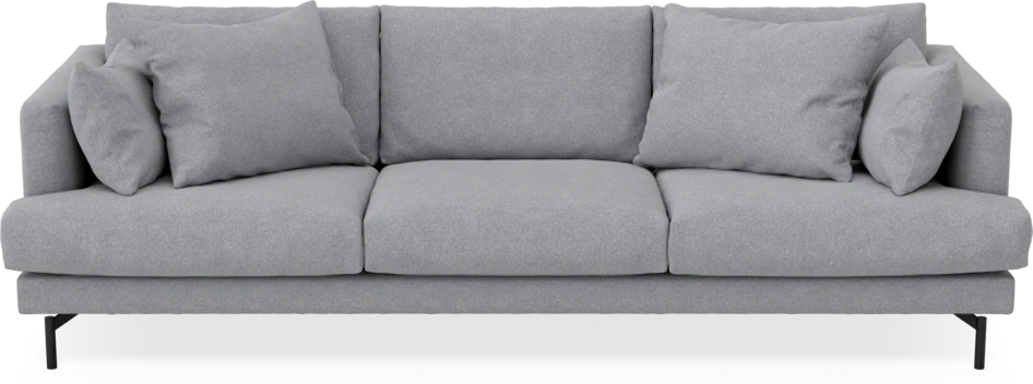 Harper - 4-sits soffa - Grå