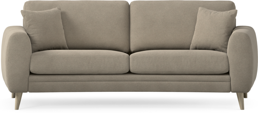 Eden - 2,5-sits soffa svängd - Beige