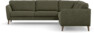 Bridge - Hörnsoffa, 3+3-sits - Grön