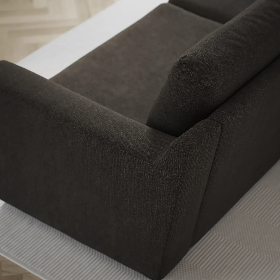 Friday - 3-sits soffa - Brun