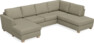 Friday - 3-sits soffa med schäslong vänster och divan höger - Beige