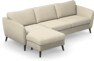 County - 3-sits soffa med flyttbar schäslong - Beige