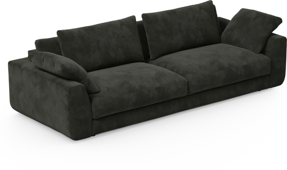 Amie - 4-sits soffa - Svart