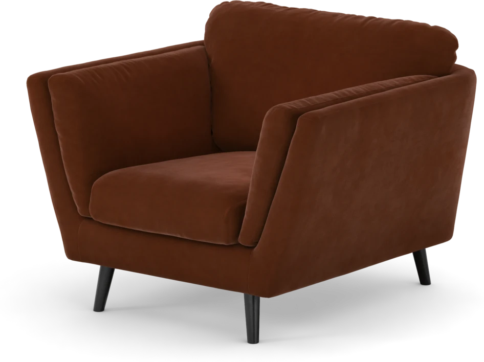 Madison Lux - Fåtölj, 70 cm - Orange