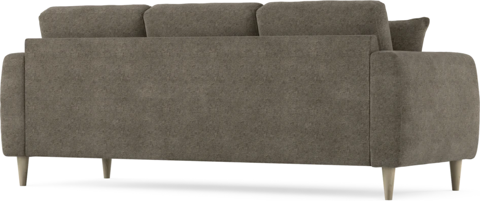 Eden - 3-sits soffa - Brun