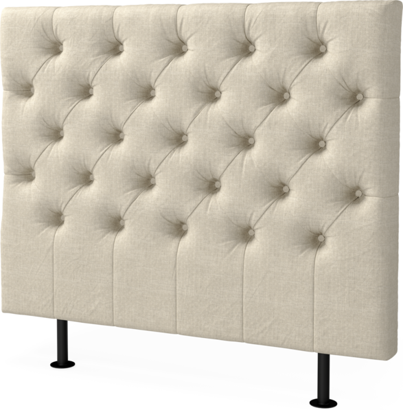 Cape pikerad - Sänggavel, 90-210 cm - Beige