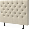Cape pikerad - Sänggavel, 90-210 cm - Beige