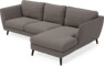 Madison Lux - 2-sits soffa med schäslong höger - Brun