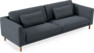 Willow - 4-sits soffa, fast klädsel - Blå