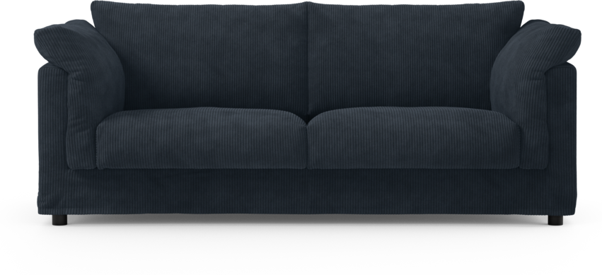 Cherrie - 2,5-sits soffa med kappa - Blå