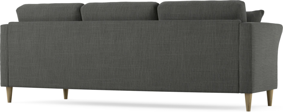 Eden - 3-sits soffa svängd - Grå