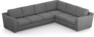 Friday - Hörnsoffa, 3+2-sits - Grå
