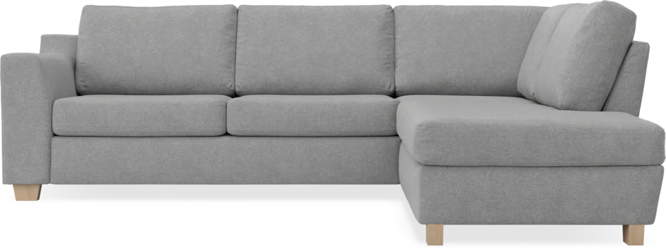 Friday - 2,5-sits soffa med divan höger - Grå
