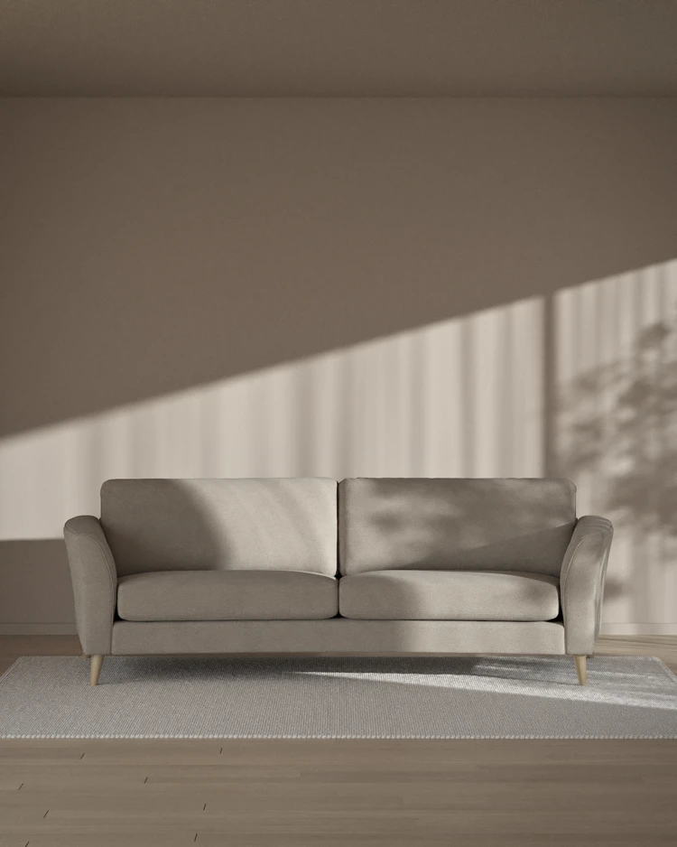 Bridge - 3-sits soffa svängd - inspiration