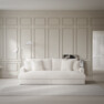 Rossi - 3-sits soffa, hel dyna - Vit
