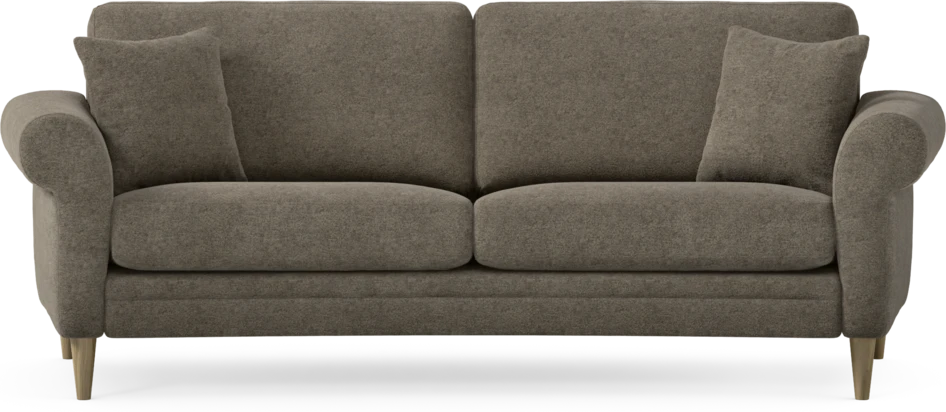 Eden - 2,5-sits soffa svängd - Brun