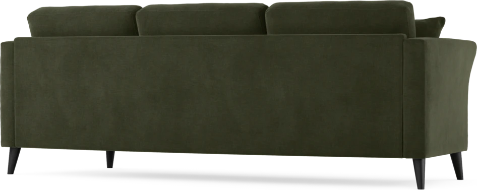 Eden - 3-sits soffa svängd - Grön