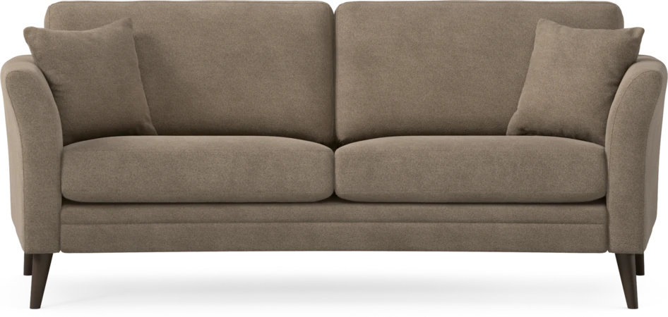 Eden - 2,5-sits soffa svängd - Brun