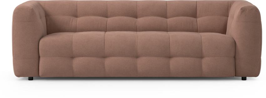 Bella - 3-sits soffa - Rosa