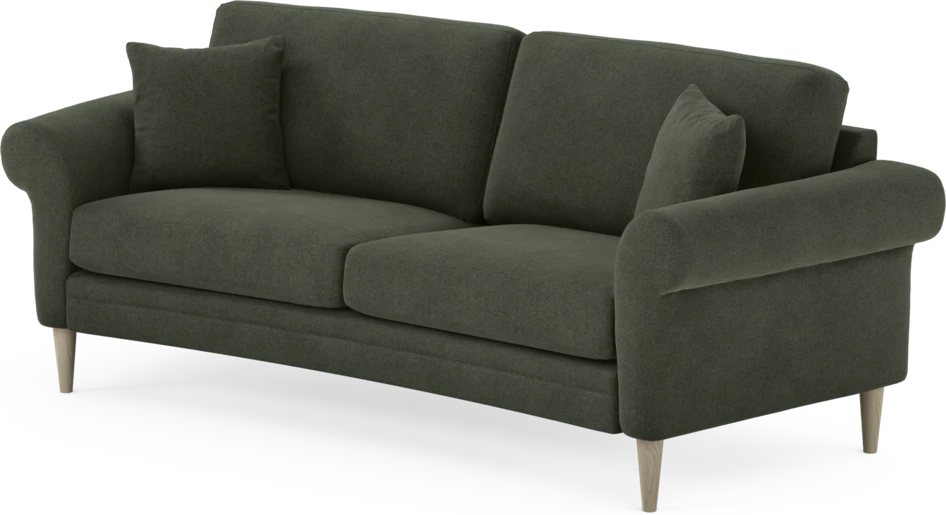 Eden - 2,5-sits soffa svängd - Grön
