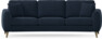 Eden - 3-sits soffa svängd - Blå