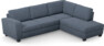 Friday - 2,5-sits soffa med divan höger - Blå