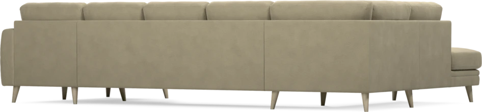 Eden - 3-sits soffa med divan vänster och schäslong höger - Beige