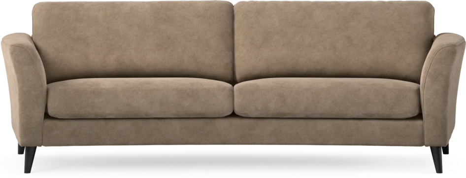 Bridge - 3-sits soffa svängd - Beige