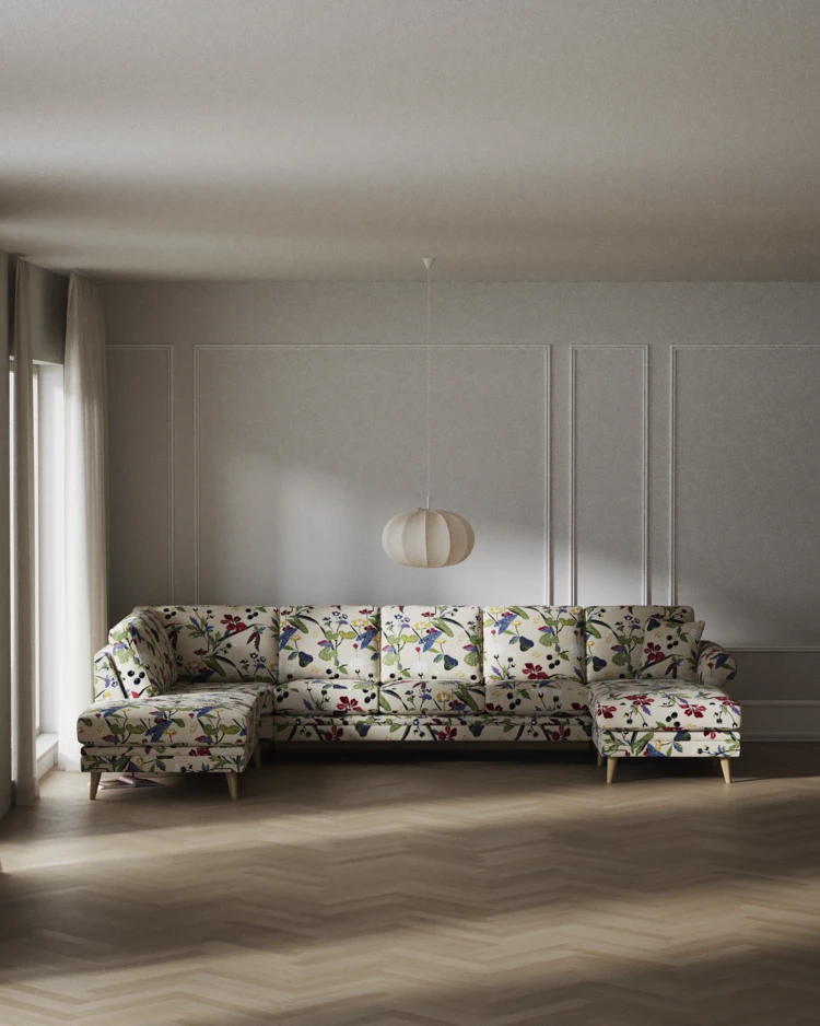 Eden - 3-sits soffa med divan vänster och schäslong höger - inspiration