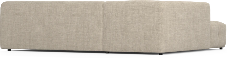 Bella - 3-sits soffa med divan vänster - Beige