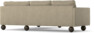 Madison Lux - 2-sits soffa med divan höger - Beige