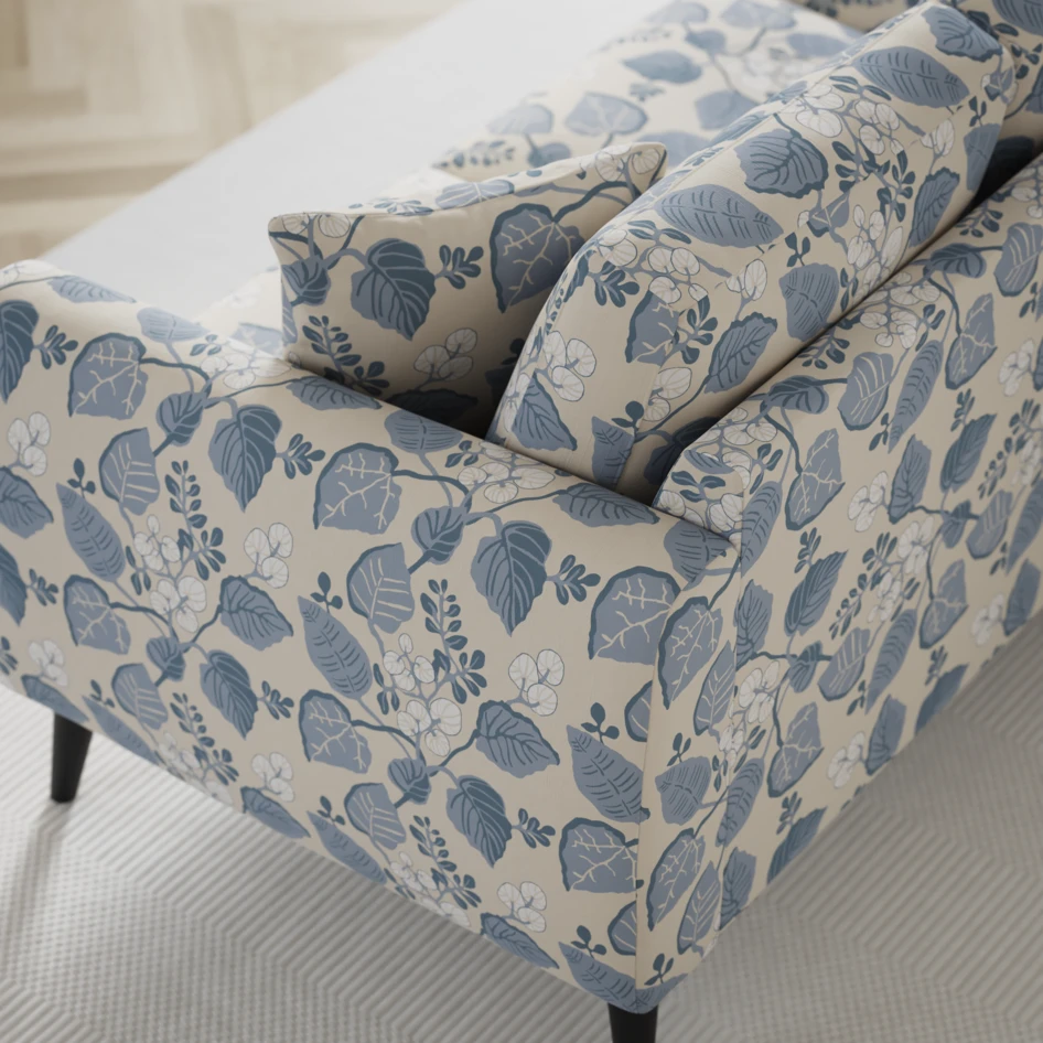 Eden - 2,5-sits soffa svängd - Flerfärgad