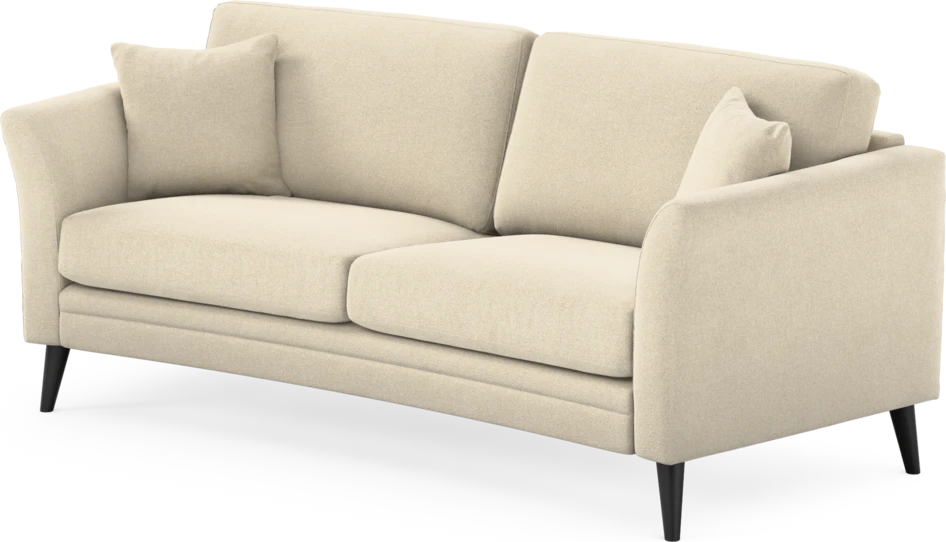 Eden - 2,5-sits soffa svängd - Beige